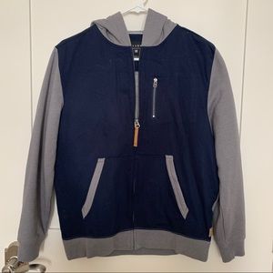 Billabong, Contrast Sleeve Baseball Hoodie Jacket